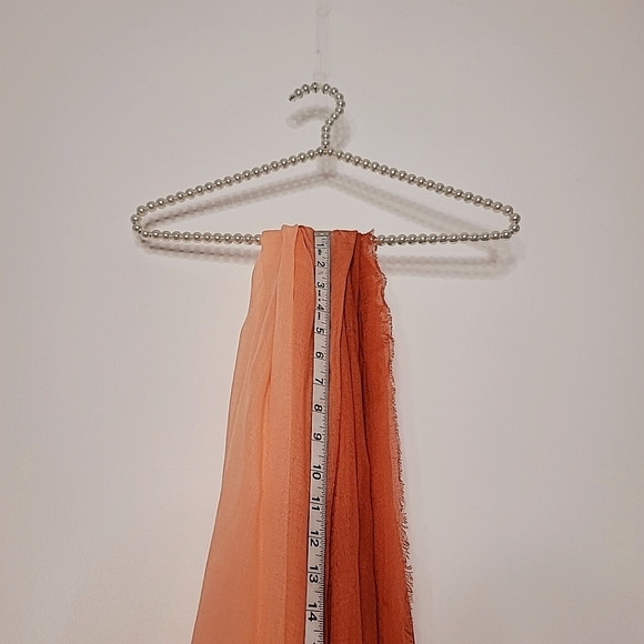 SCARF SOFT/LIGHTWEIGHT in Monochromatic Orange 🍊 - Picture 3 of 10
